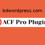 ACF Pro Installation & License Key Activation