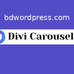 Divi Carousel Installation & License Key Activation
