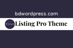 Listing Pro Theme License Key Activation