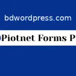 Piotnet Forms Pro License Activation